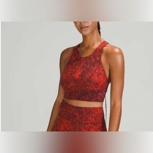 lululemon athletica Red Sports Bra